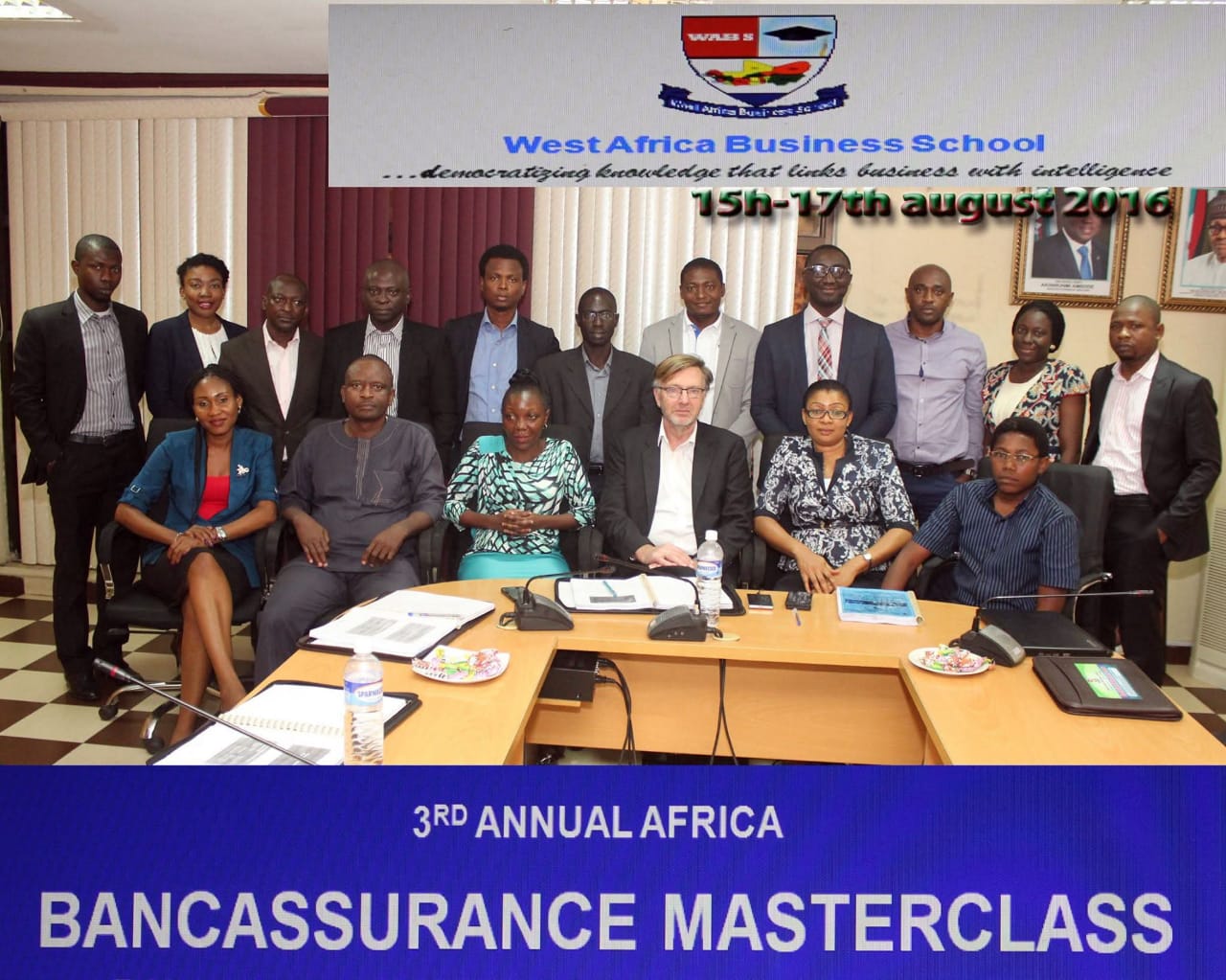 Participants at the 3rd Annual Africa Bancassurance Masterclass, August 2016