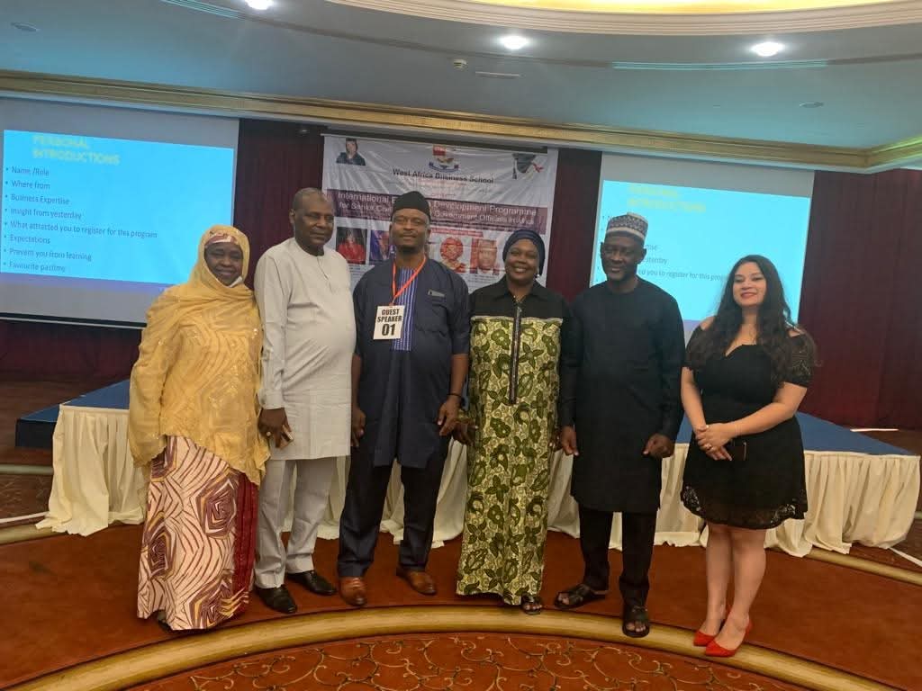 Speakers and delegates at a WABS International Executive Development Programme